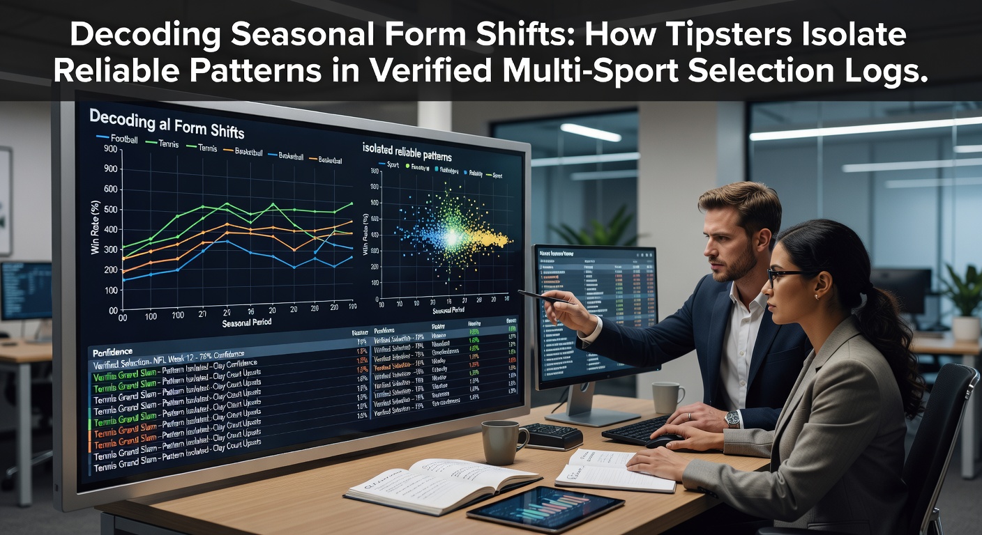 Tipsters reviewing verified multi-sport selection logs for seasonal form patterns
