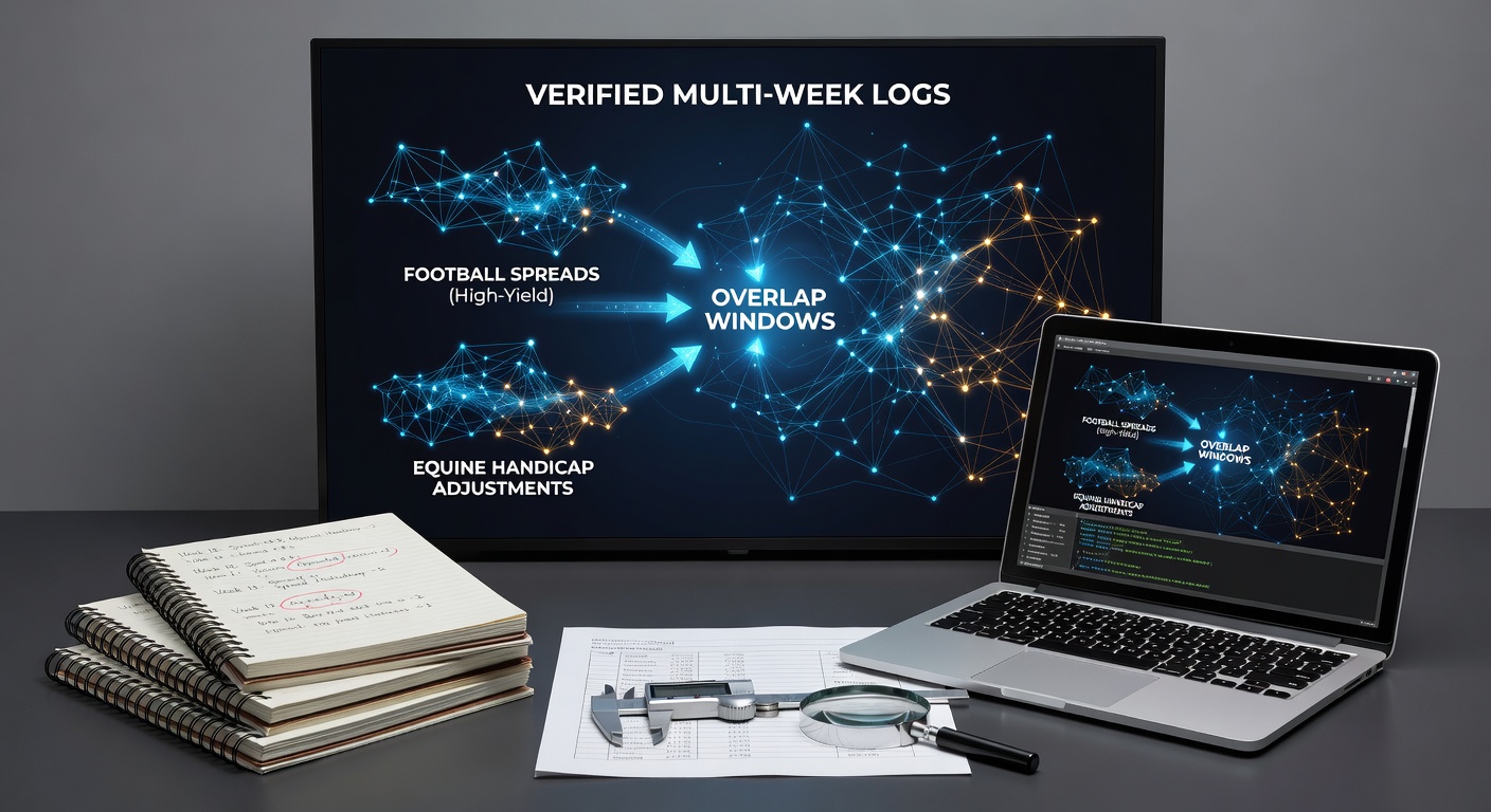Data analysts reviewing multi-week betting logs on computer screens showing timing cluster visualizations for football and horse racing