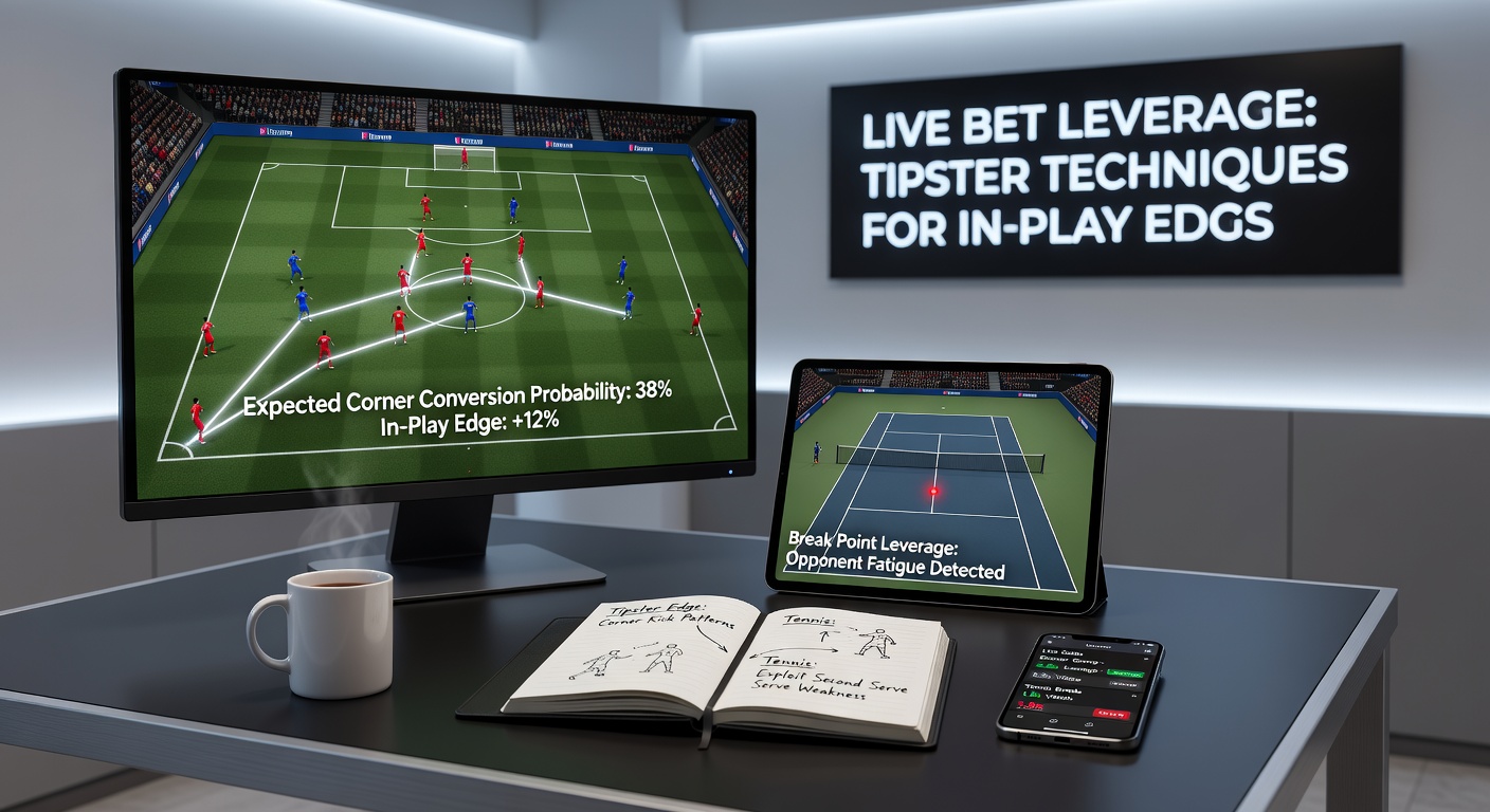 Close-up of tennis player at break point, racket poised, with live betting odds updating on an overlaid digital interface during a high-stakes match