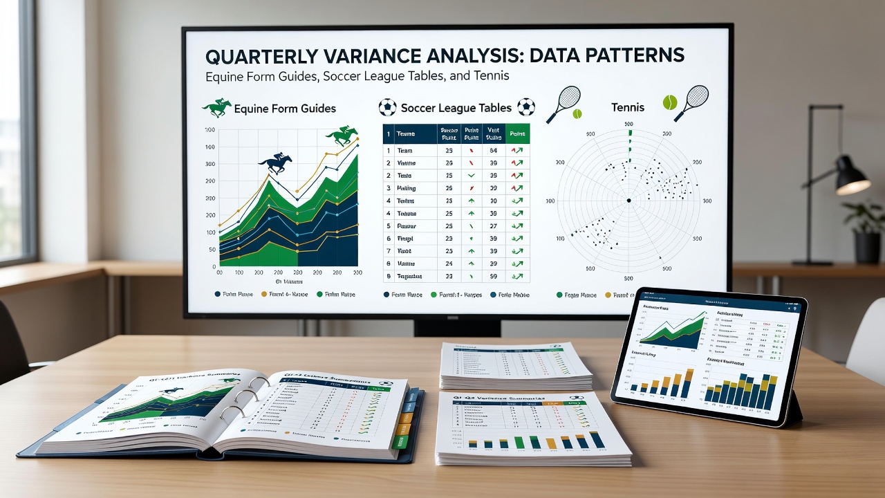 Comparative charts illustrating variance metrics in soccer league tables during 2025-2026 seasons