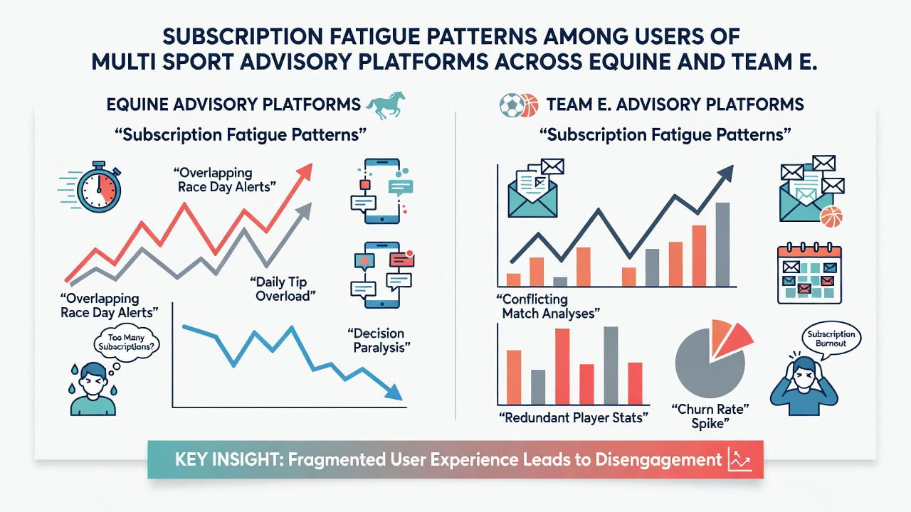 User retention and cancellation graphs for multi-sport advisory services