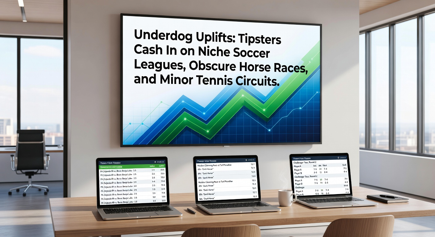 Tipster poring over stats for an underdog in a niche Brazilian soccer league, highlighting odds discrepancies on a screen filled with league tables and player form data